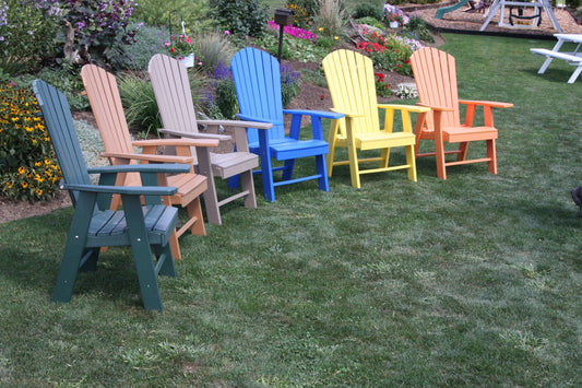 Amish Crafted Poly Upright Adirondack Chair - Ocklawaha Outpost