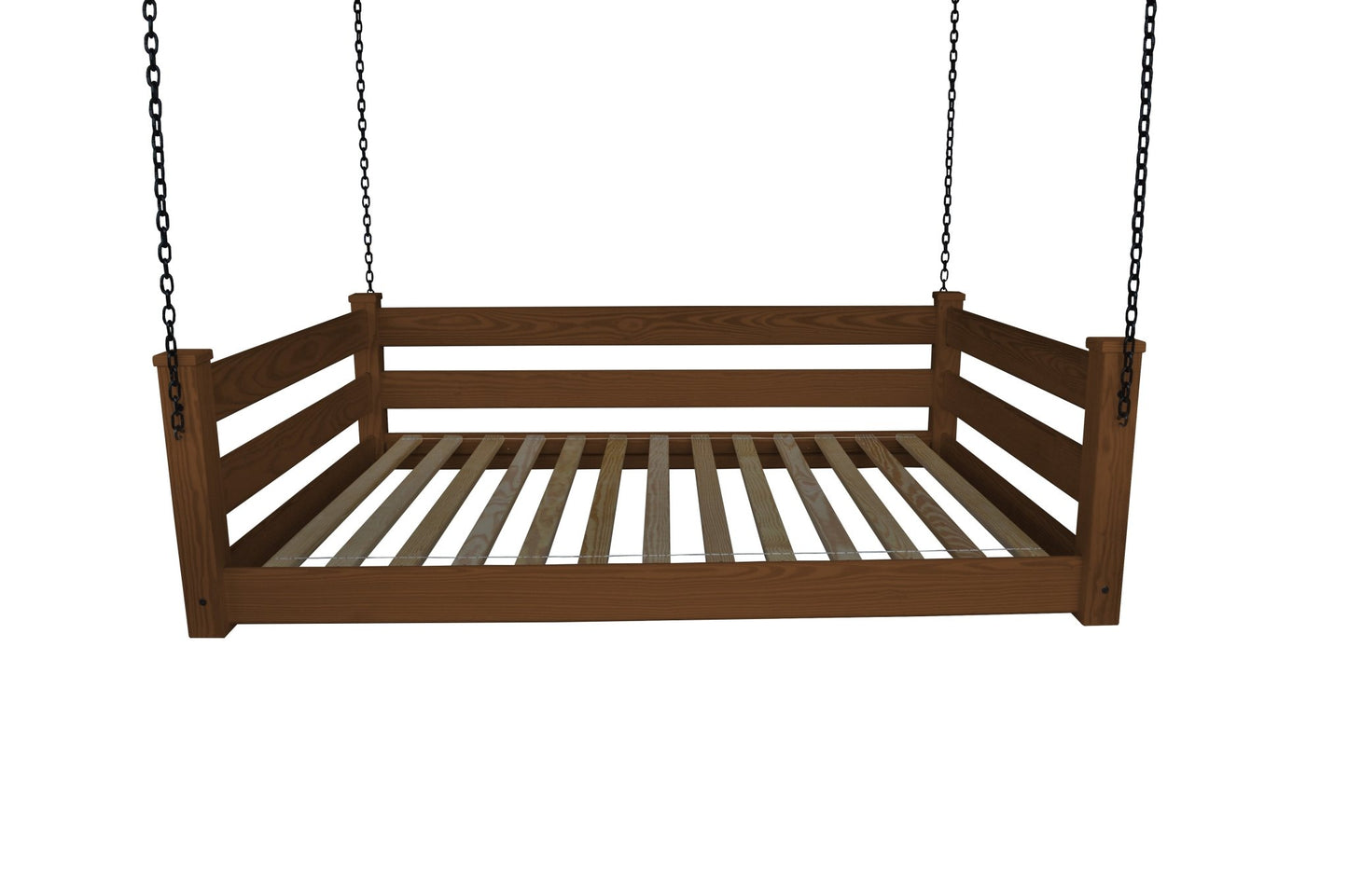 Amish Designed Full Homestead Hanging Daybed w Chain - Ocklawaha Outpost