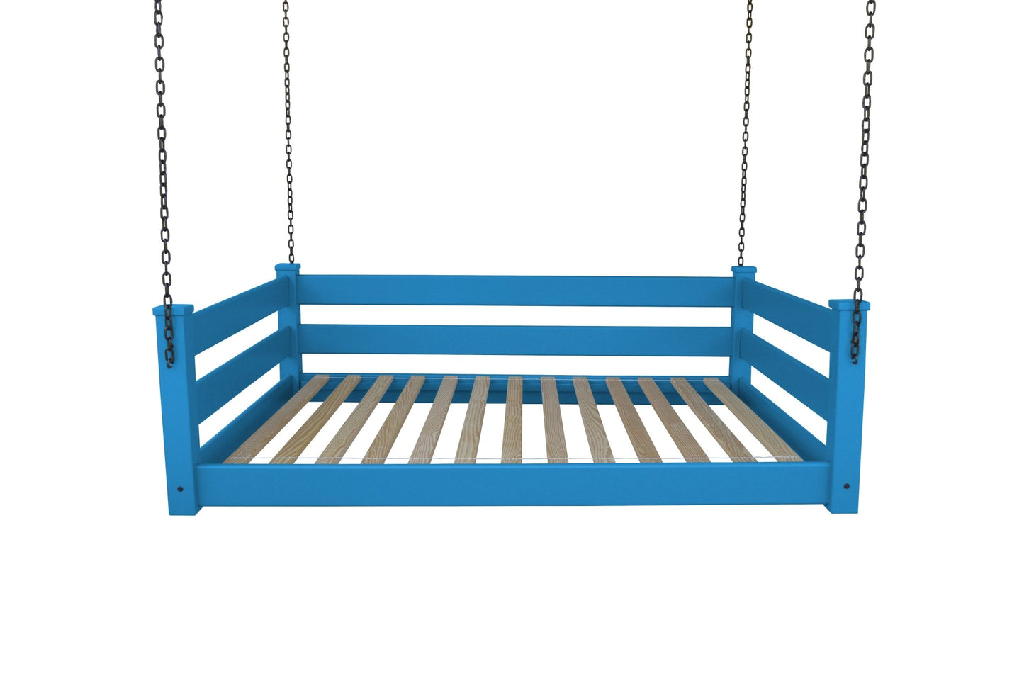 Amish Designed Full Homestead Hanging Daybed w Chain - Ocklawaha Outpost