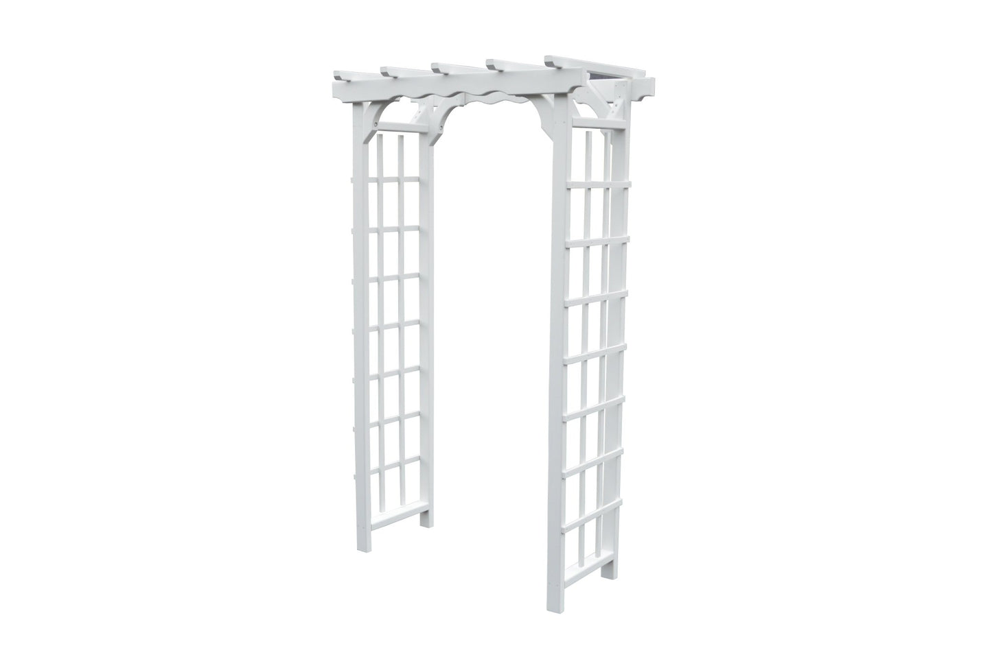 Amish Handcrafted 3' Morgan Arbor: Timeless Elegance for Your Outdoor Sanctuary - Ocklawaha Outpost