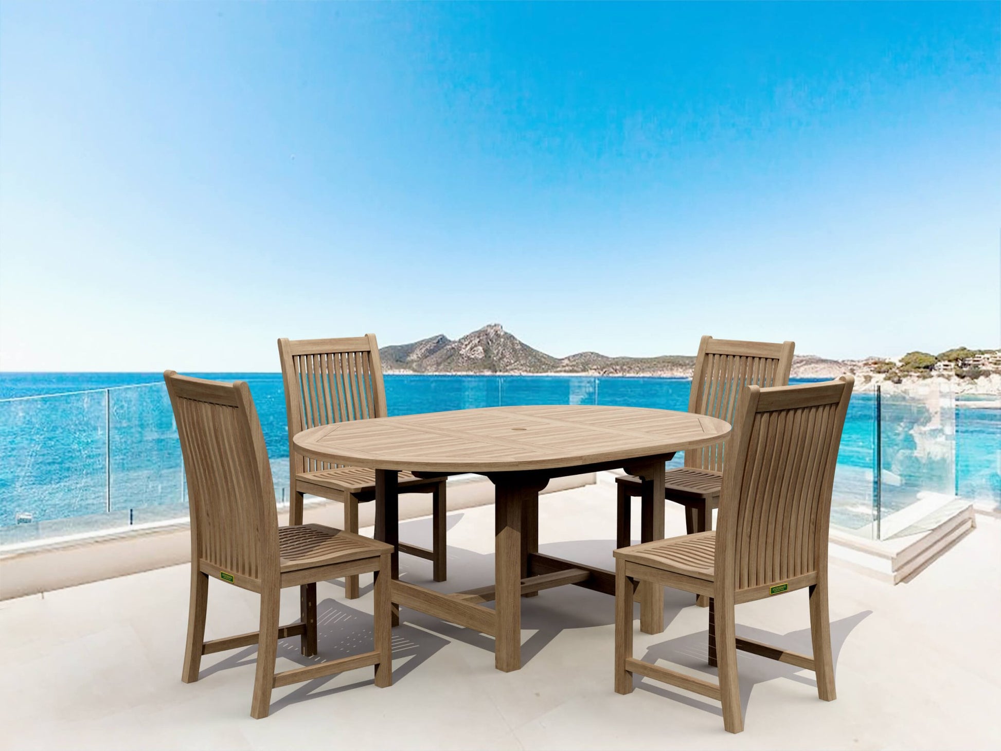 Bahama Chicago 5 - Pieces Dining Set - Ocklawaha Outpost