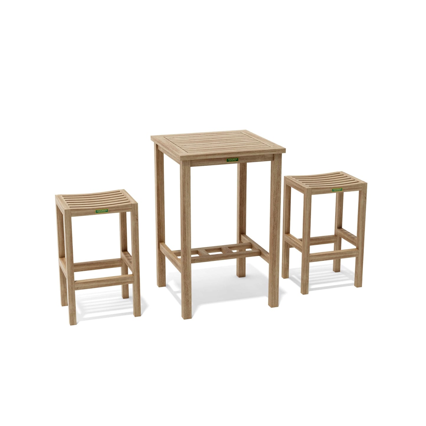 Bahama Montego 3 - Pieces Square Bar Set - Ocklawaha Outpost