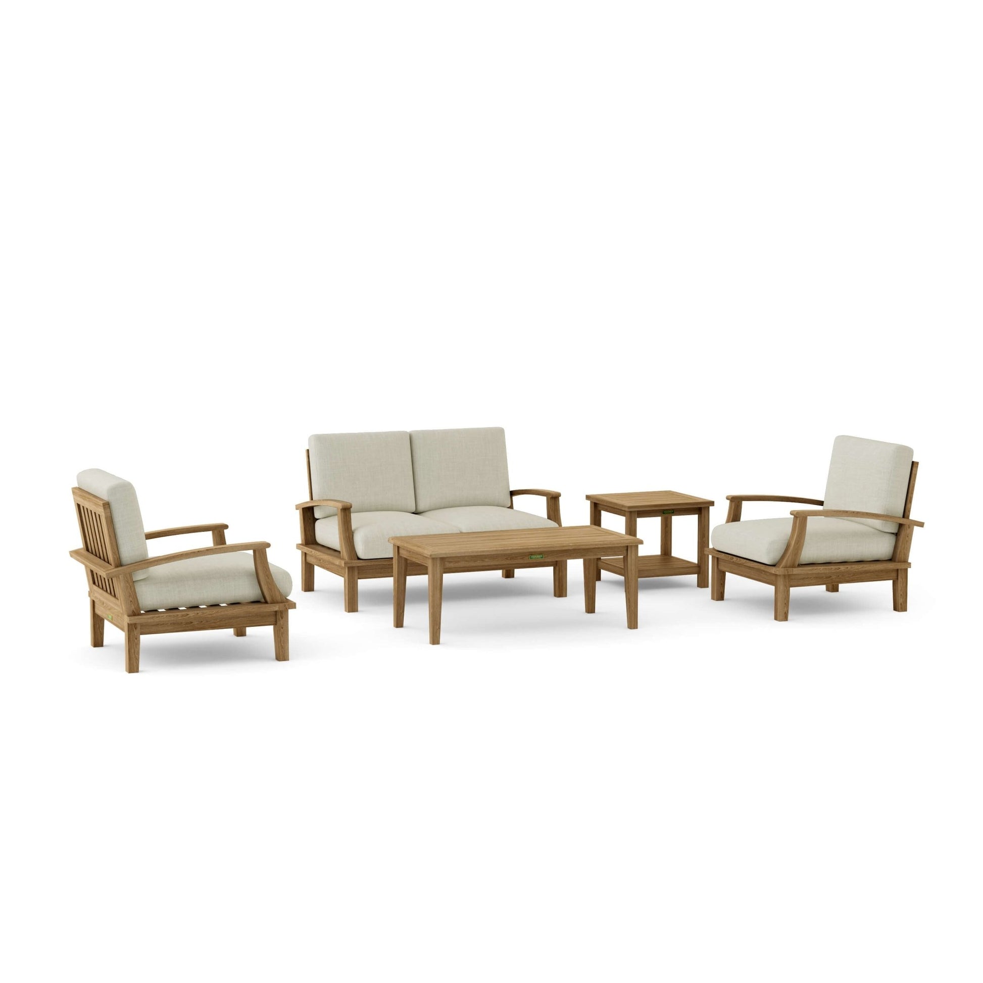 Brianna Bahama 5 - Pieces Deep Seating Loveseat Set - Ocklawaha Outpost