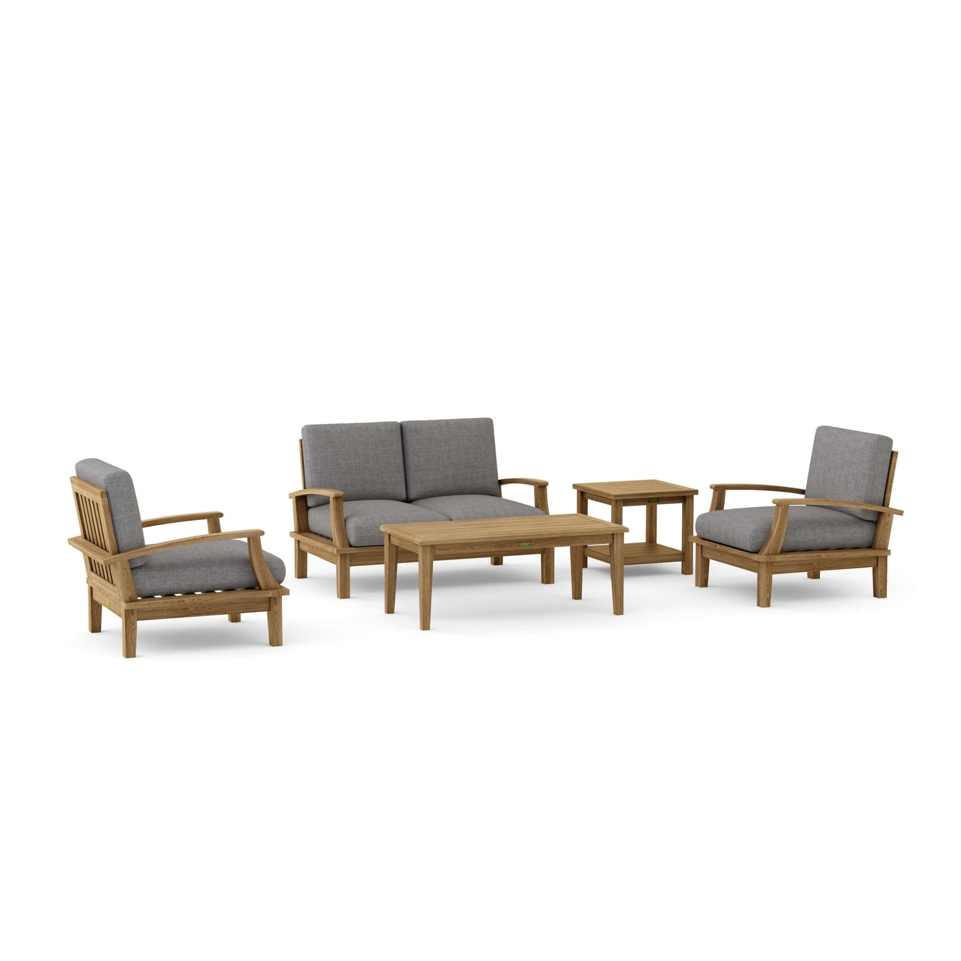 Brianna Bahama 5 - Pieces Deep Seating Loveseat Set - Ocklawaha Outpost