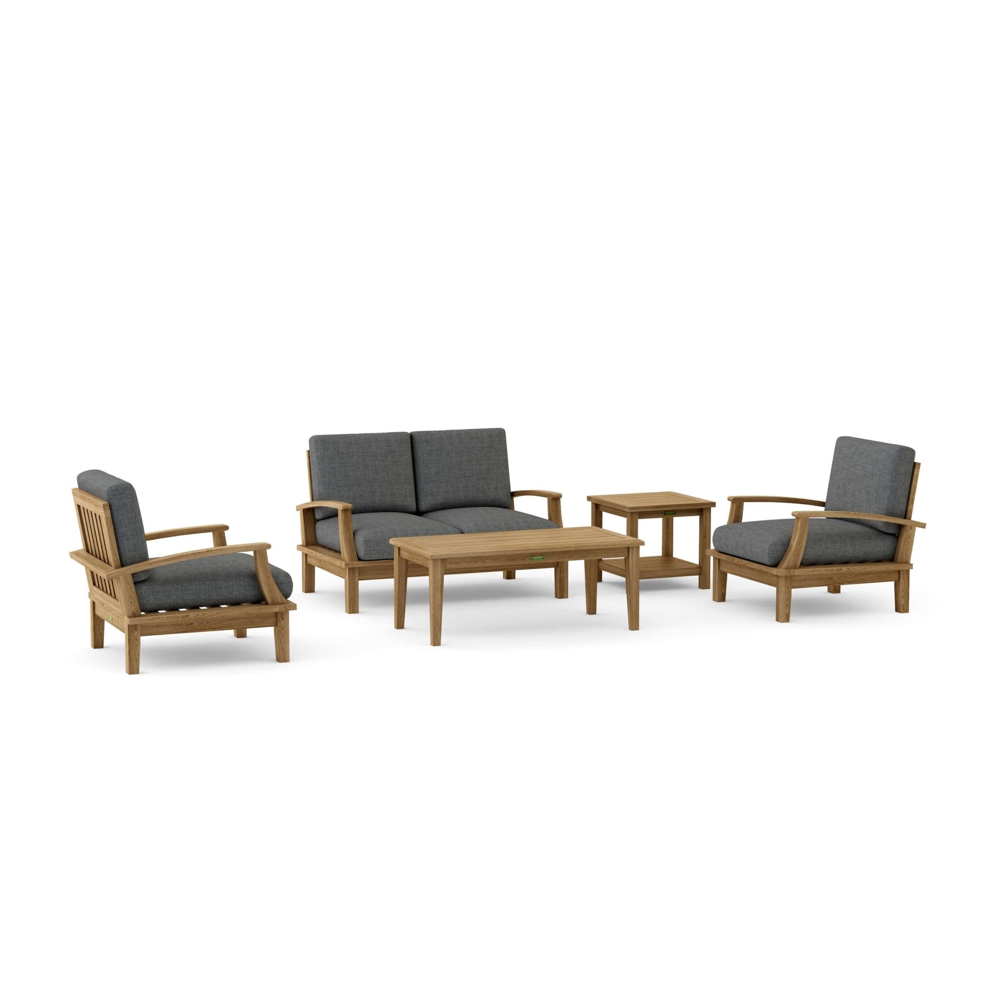 Brianna Bahama 5 - Pieces Deep Seating Loveseat Set - Ocklawaha Outpost