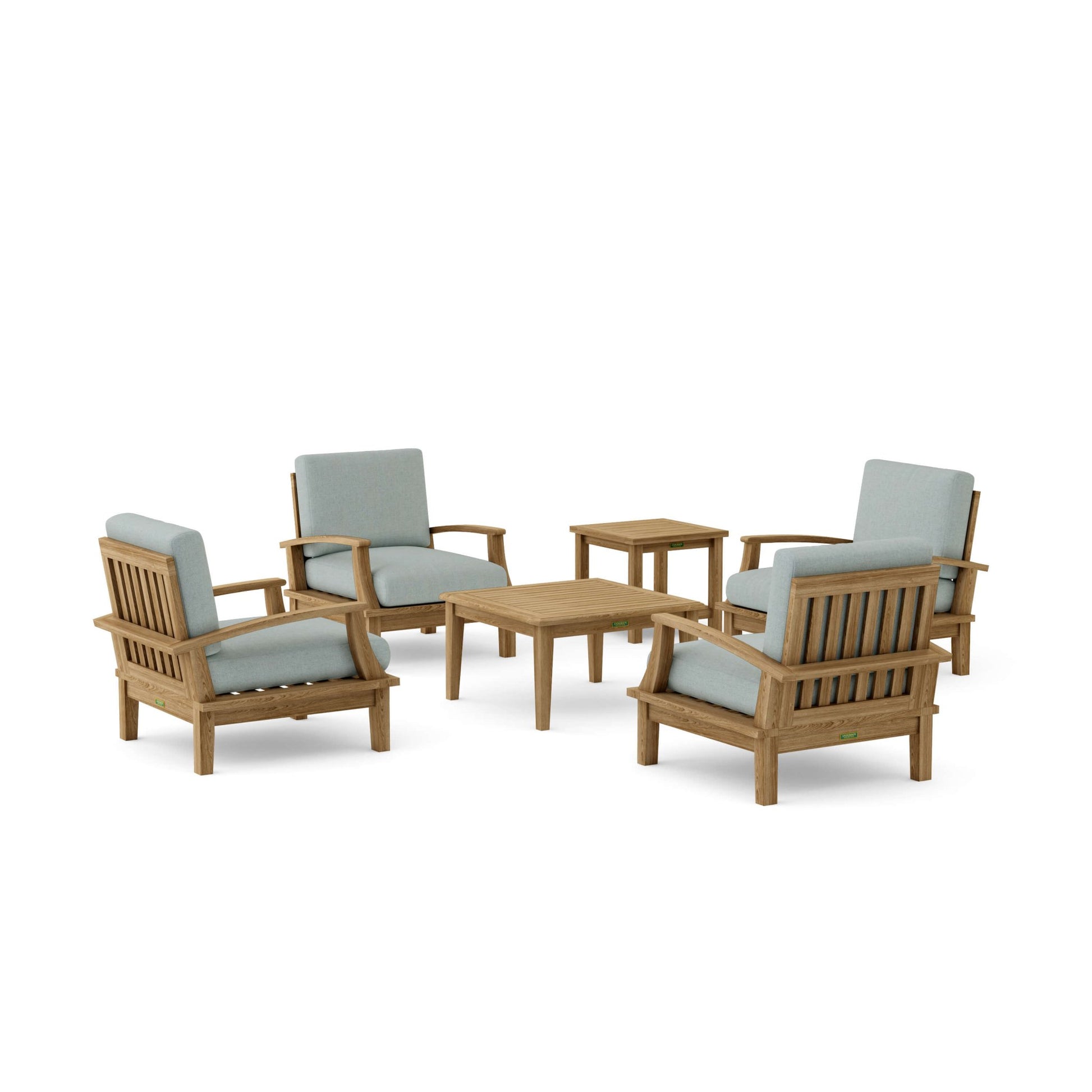 Brianna Bahama 6 - Pieces Deep Seating Armchair Set - Ocklawaha Outpost