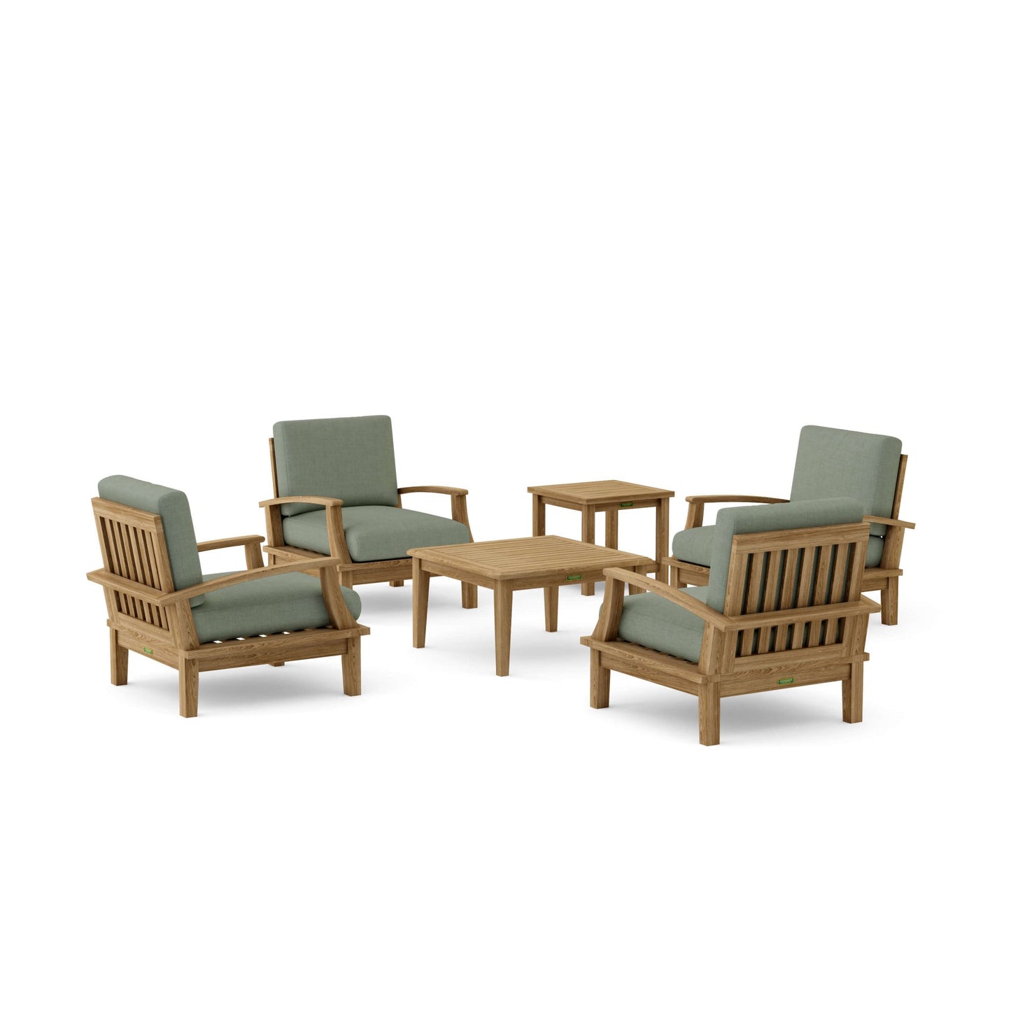 Brianna Bahama 6 - Pieces Deep Seating Armchair Set - Ocklawaha Outpost