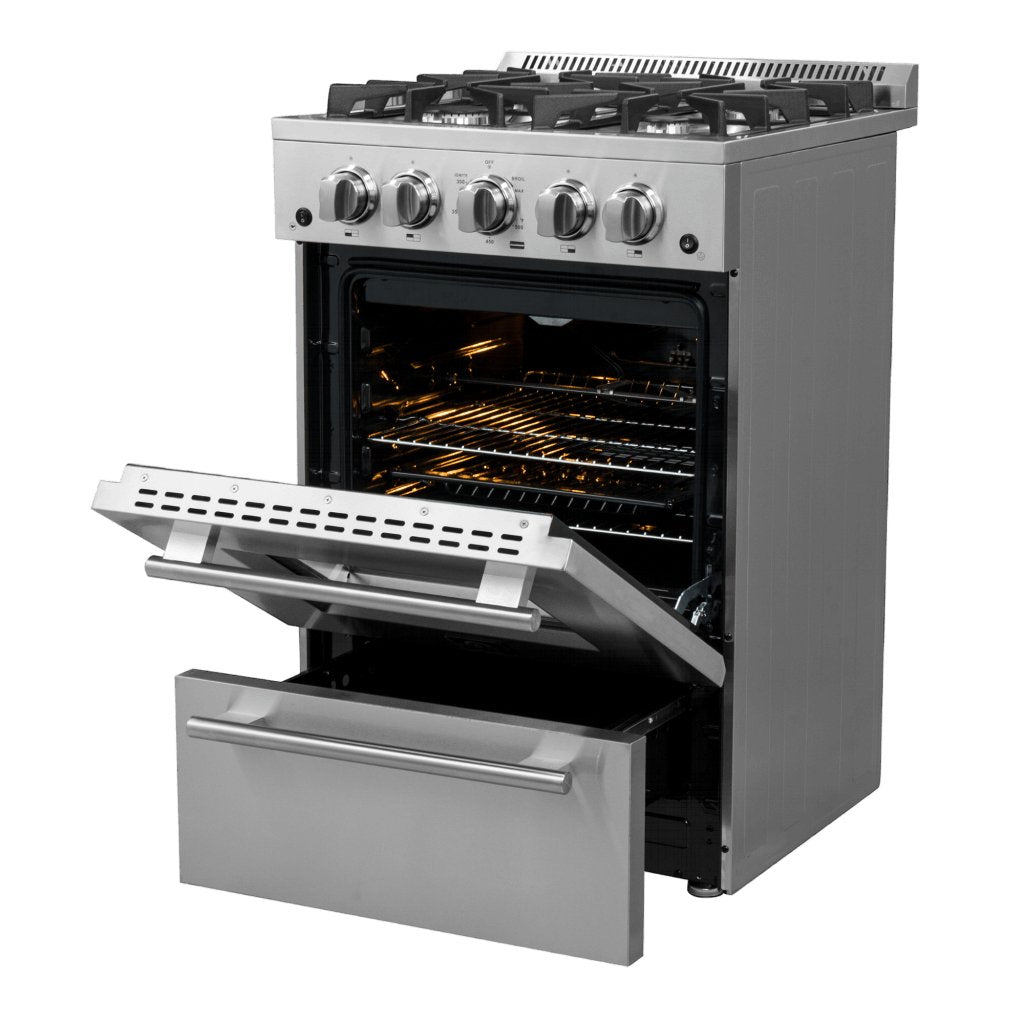 Forno Breno 24″ Freestanding Gas Range - Ocklawaha Outpost