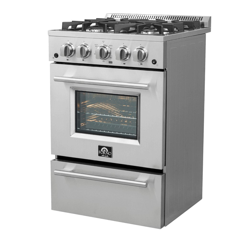 Forno Breno 24″ Freestanding Gas Range - Ocklawaha Outpost