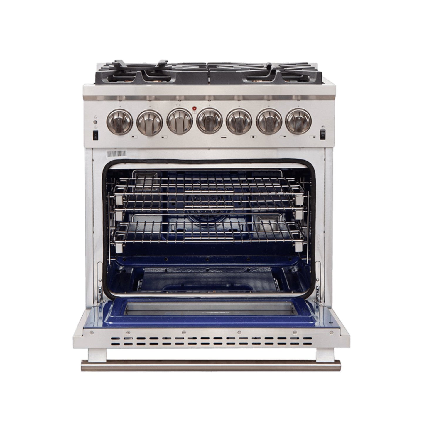 FORNO Capriasca 30″ Freestanding Dual Fuel Range - Ocklawaha Outpost