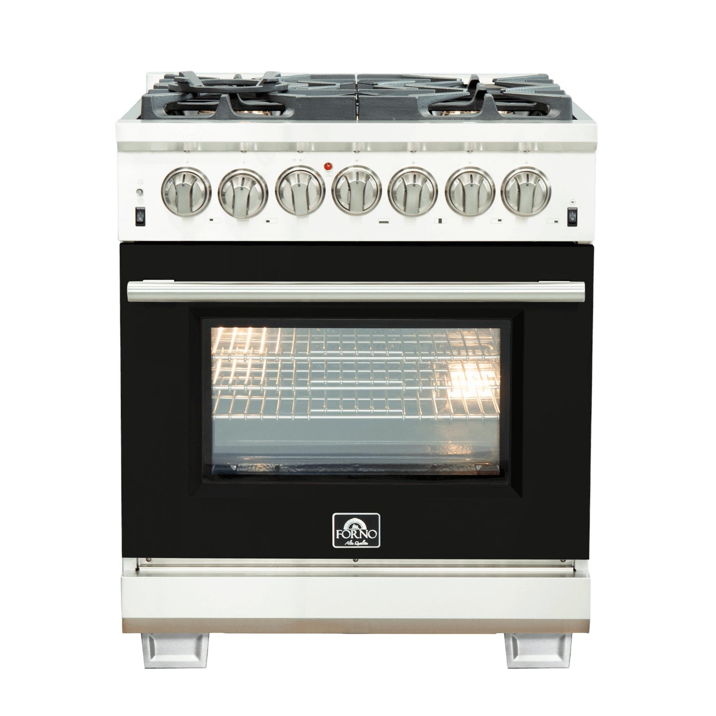 FORNO Capriasca 30″ Freestanding Dual Fuel Range - Ocklawaha Outpost