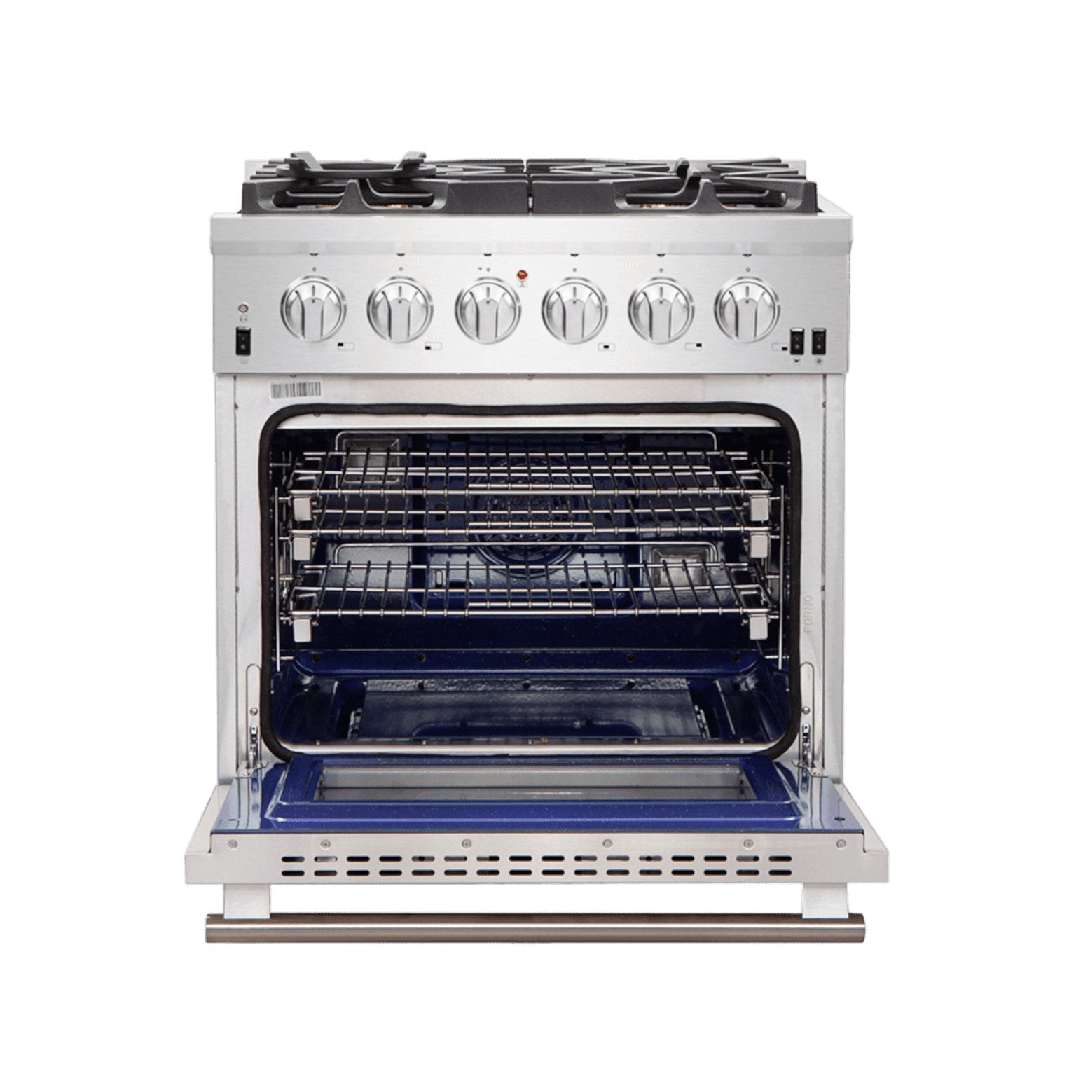 FORNO Capriasca 30″ Freestanding Gas Range - Ocklawaha Outpost