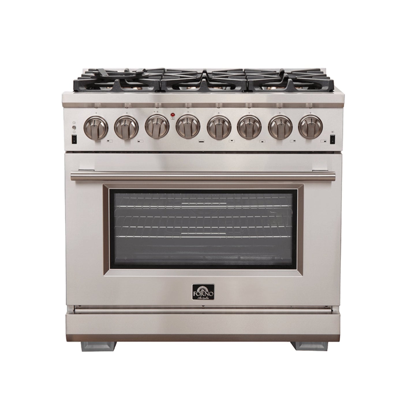 FORNO Capriasca 36″ Freestanding Dual Fuel Range - Ocklawaha Outpost