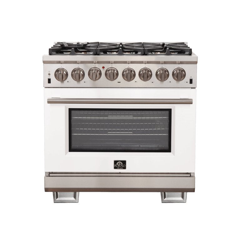 FORNO Capriasca 36″ Freestanding Dual Fuel Range - Ocklawaha Outpost