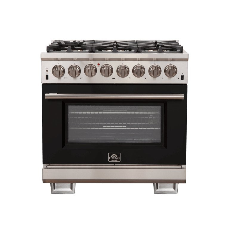 FORNO Capriasca 36″ Freestanding Dual Fuel Range - Ocklawaha Outpost