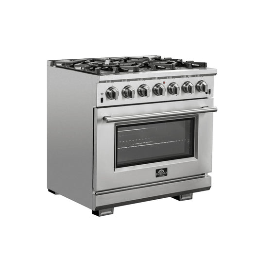 Forno Capriasca 36″ Freestanding Gas Range - Ocklawaha Outpost