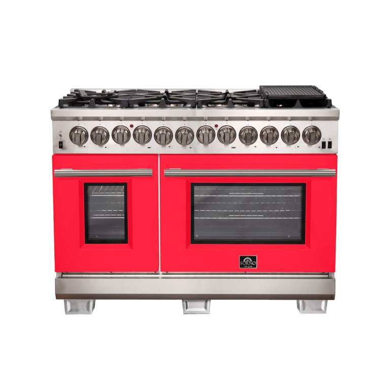 Forno Capriasca 48″ Freestanding Dual Fuel Range - Ocklawaha Outpost