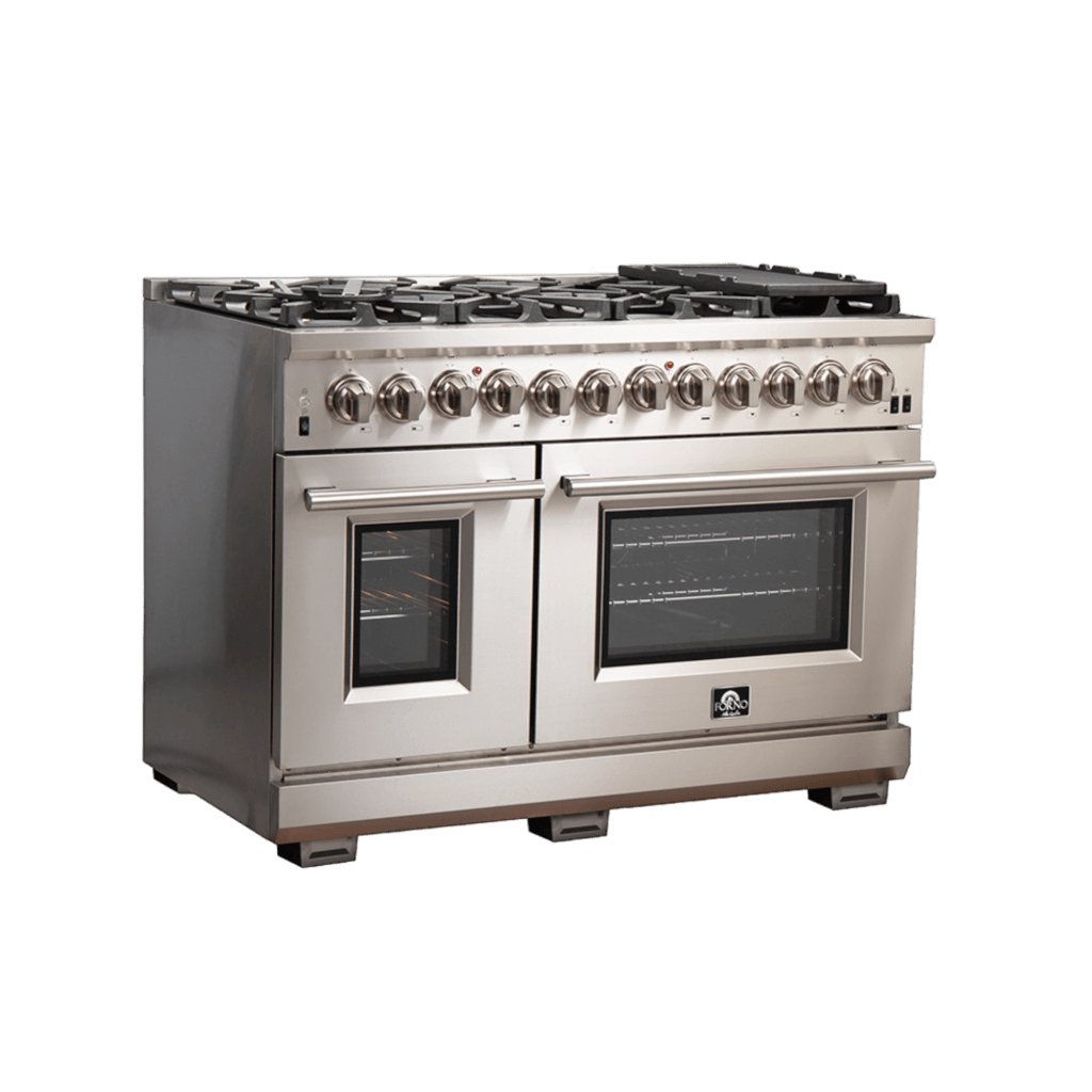 Forno Capriasca 48″ Freestanding Dual Fuel Range - Ocklawaha Outpost