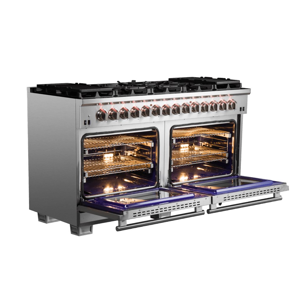 Forno Capriasca 60″ Freestanding Dual Fuel Range - Ocklawaha Outpost