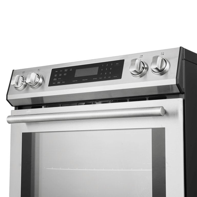 FORNO – Espresso Donatello 30-Inch Slide-In Induction Range Stainless-Steel - Ocklawaha Outpost