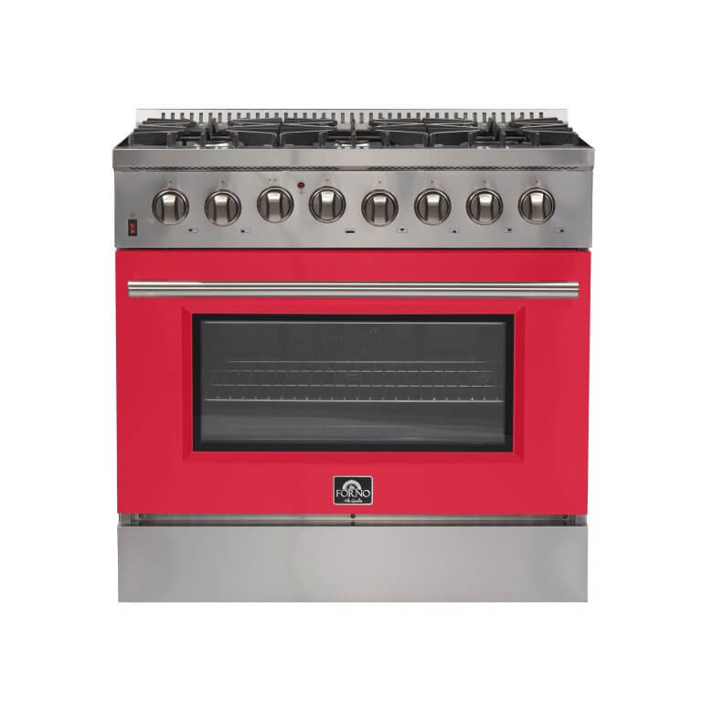 Forno Galiano 36″ Freestanding Dual Fuel Range - Ocklawaha Outpost