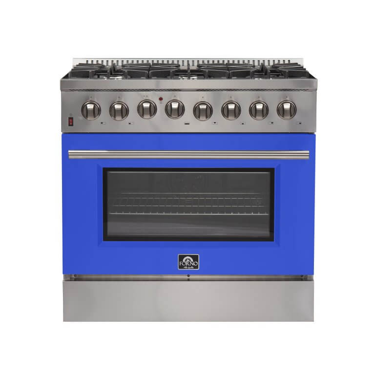 Forno Galiano 36″ Freestanding Dual Fuel Range - Ocklawaha Outpost