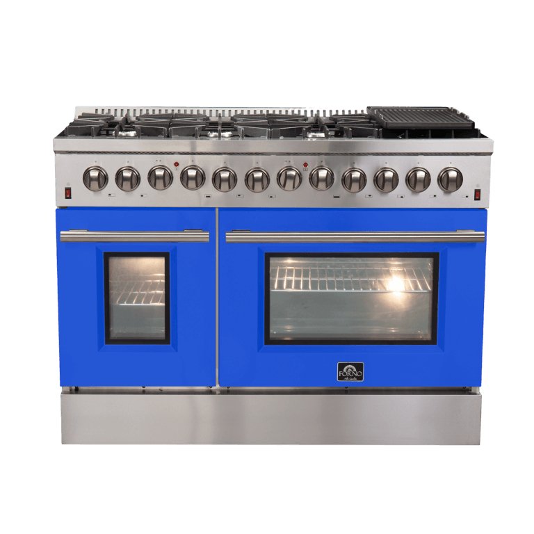 Forno Galiano 48″ Freestanding Dual Fuel Range - Ocklawaha Outpost