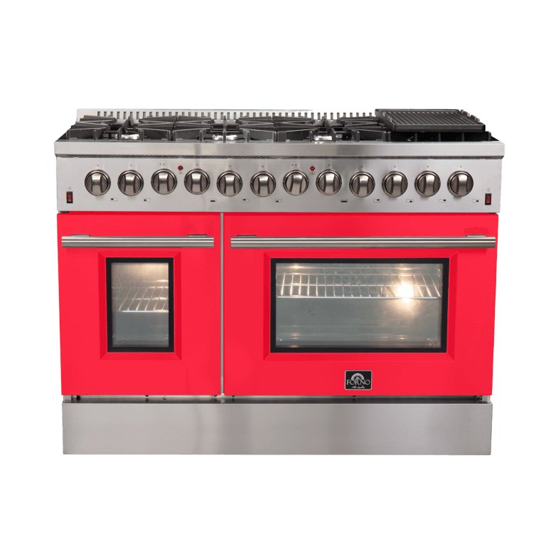 Forno Galiano 48″ Freestanding Dual Fuel Range - Ocklawaha Outpost