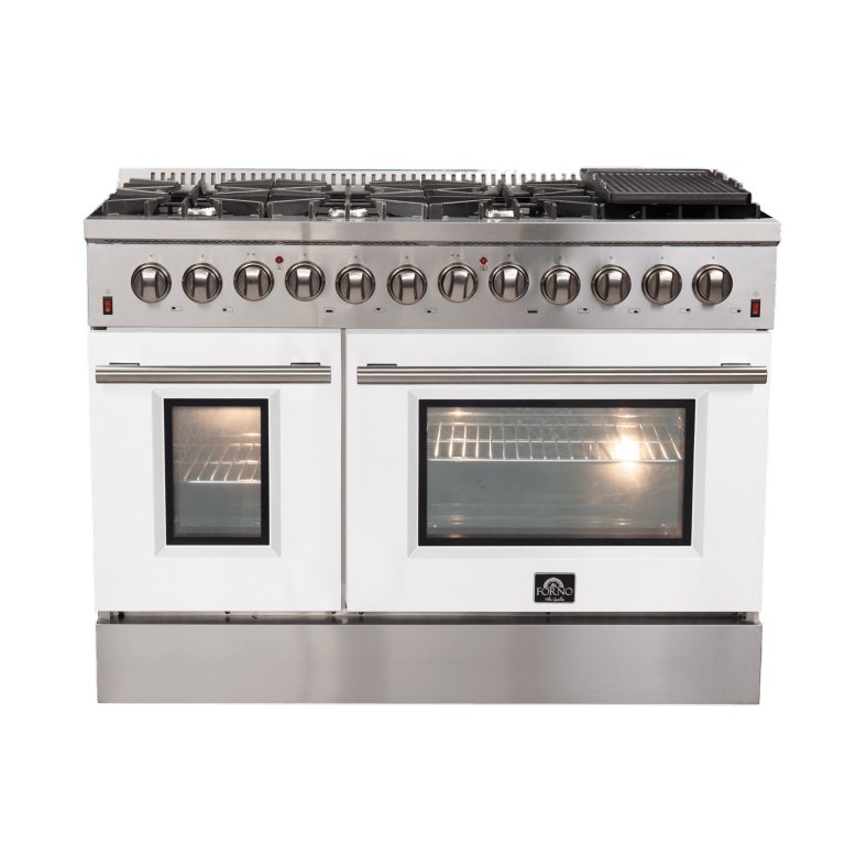 Forno Galiano 48″ Freestanding Dual Fuel Range - Ocklawaha Outpost