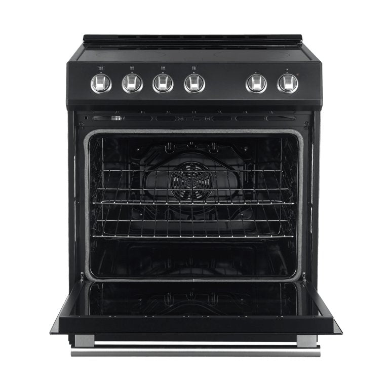 FORNO Leonardo Espresso 30″ Electric Range Black - Ocklawaha Outpost