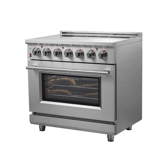 FORNO Massimo 36″ Freestanding Chef Door Electric Range - Ocklawaha Outpost