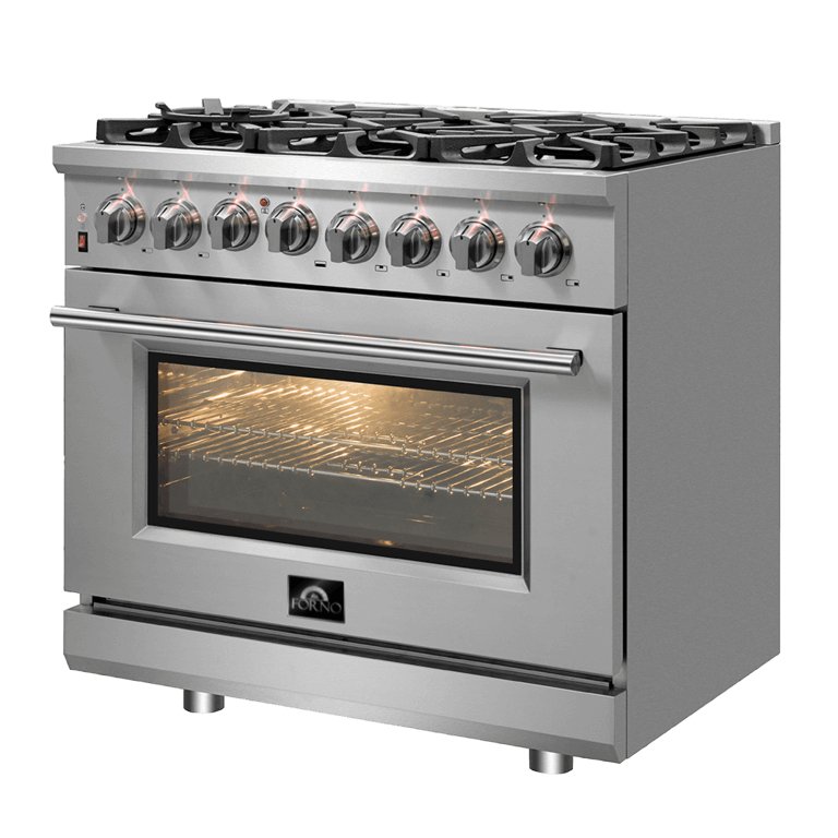 Forno Massimo 36″ Freestanding Dual Fuel Range - Ocklawaha Outpost