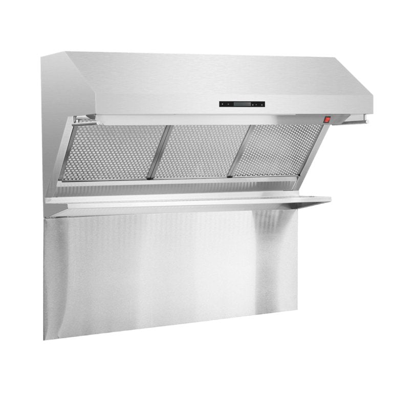 FORNO Savona – 48″ Wall Mount Range Hood with Hybrid Filters & Back Splash - Ocklawaha Outpost