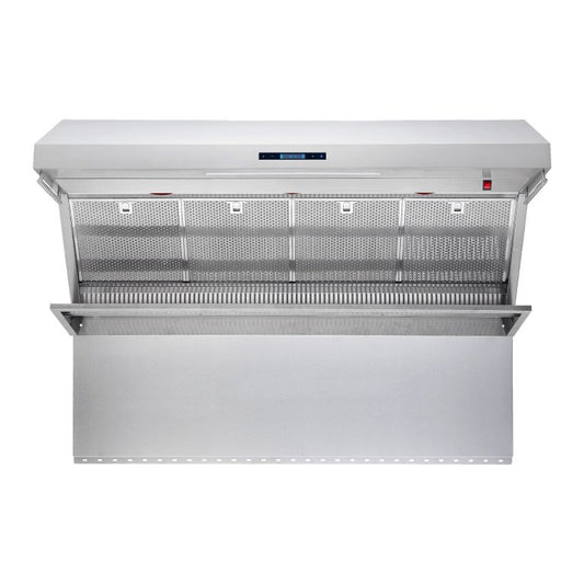 FORNO Savona 60-Inch Wall Mount Range Hood with Hybrid Filters & Back Splash - Ocklawaha Outpost