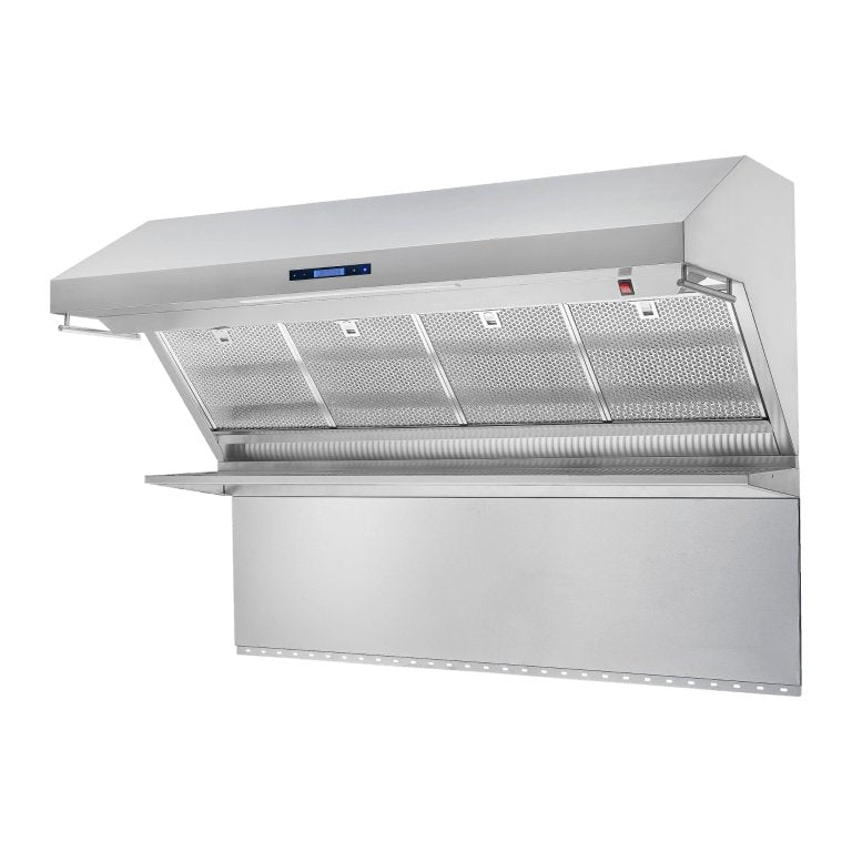 FORNO Savona 60-Inch Wall Mount Range Hood with Hybrid Filters & Back Splash - Ocklawaha Outpost