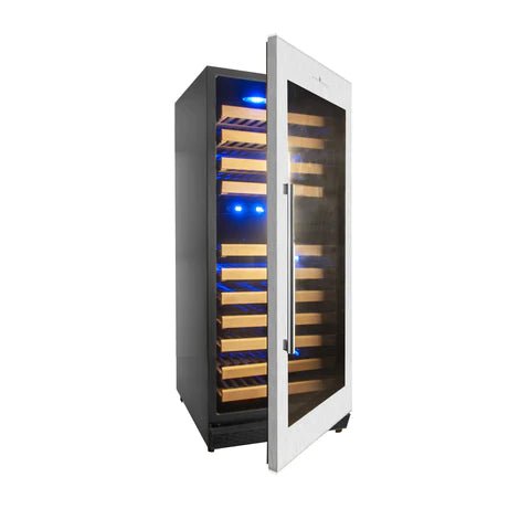 Premium 100 Bottle Dual Zone Wine Cooler Refrigerator by KingsBottle - Ocklawaha Outpost