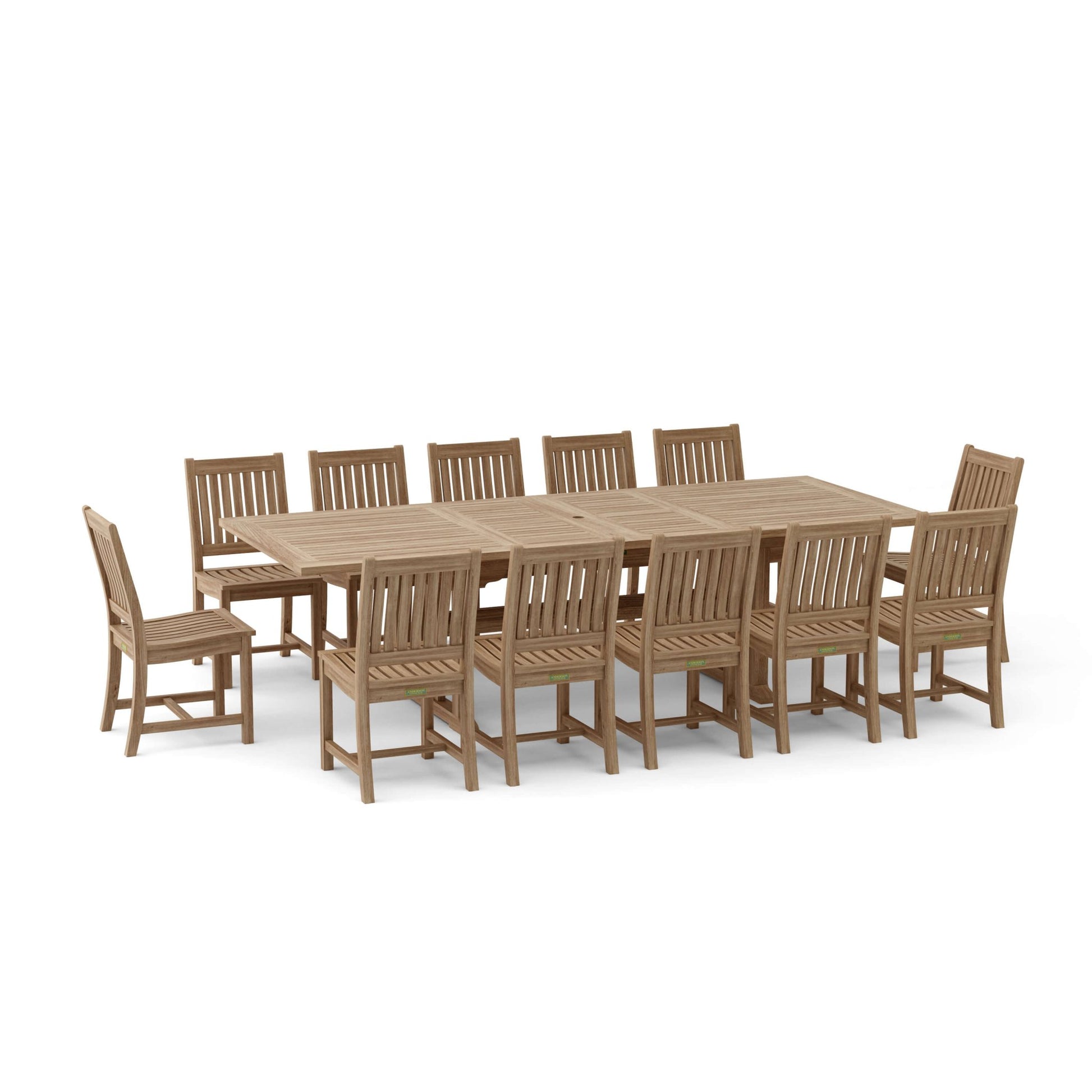 Sahara Rialto 13 - Pieces Rectangular Dining Set - Ocklawaha Outpost