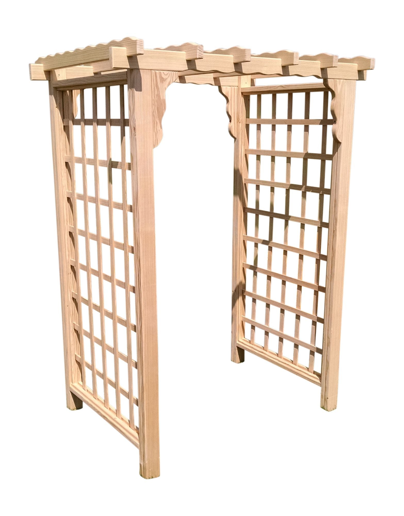 The 4ft Lexington Arbor: Discover Amish Crafted Timeless Elegance for Your Outdoor Oasis - Ocklawaha Outpost