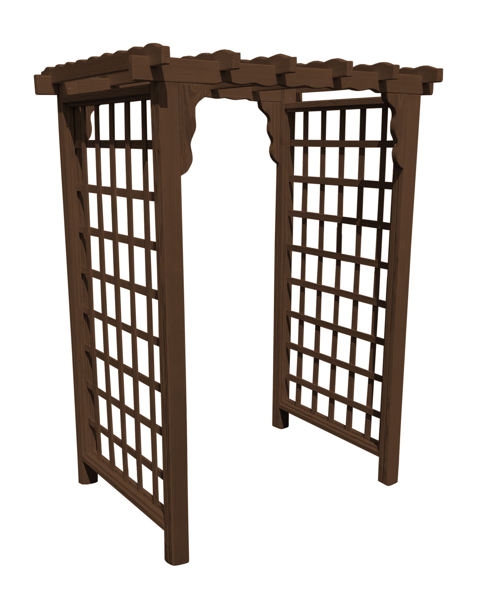 The 4ft Lexington Arbor: Discover Amish Crafted Timeless Elegance for Your Outdoor Oasis - Ocklawaha Outpost