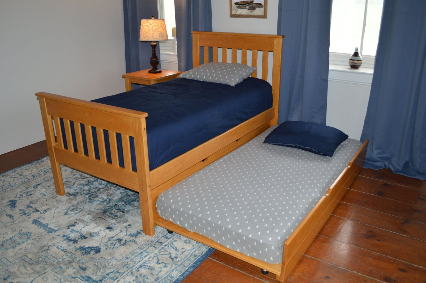 Twin Harmony Bed With Single Trundle - Ocklawaha Outpost