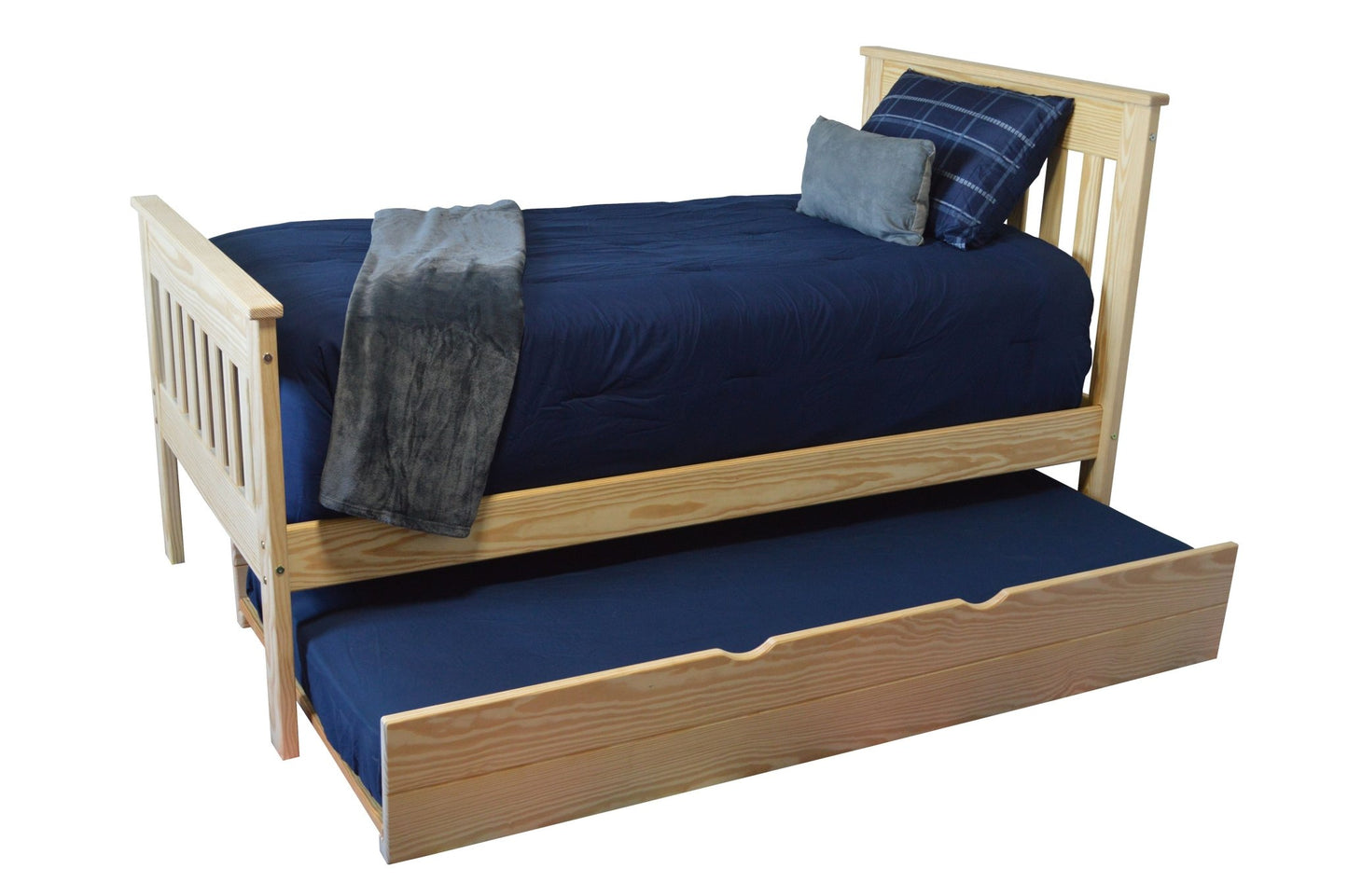 Twin Harmony Bed With Single Trundle - Ocklawaha Outpost